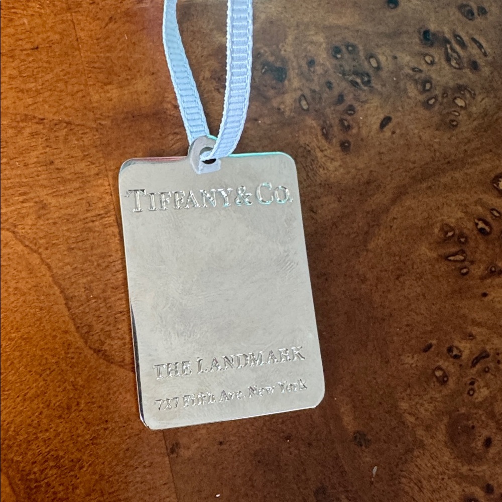 Tiffany & Co. Turquoise Bag with landmark charm - Picture 3 of 4